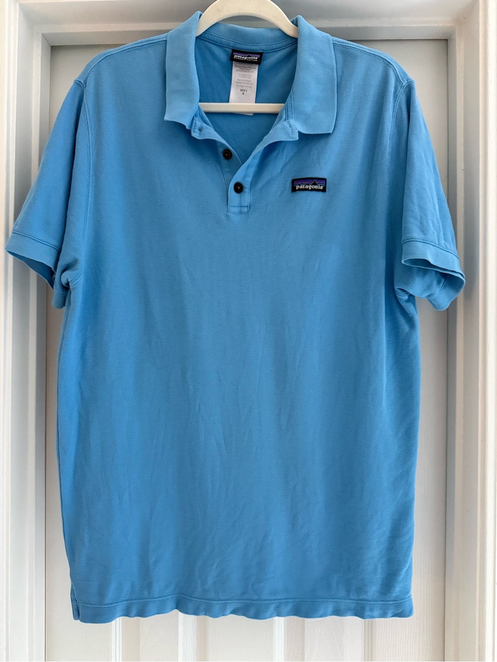 Patagonia Men’s Polo - Sky Blue